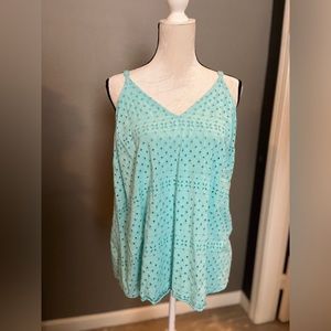 Torrid 1 Aqua tank top